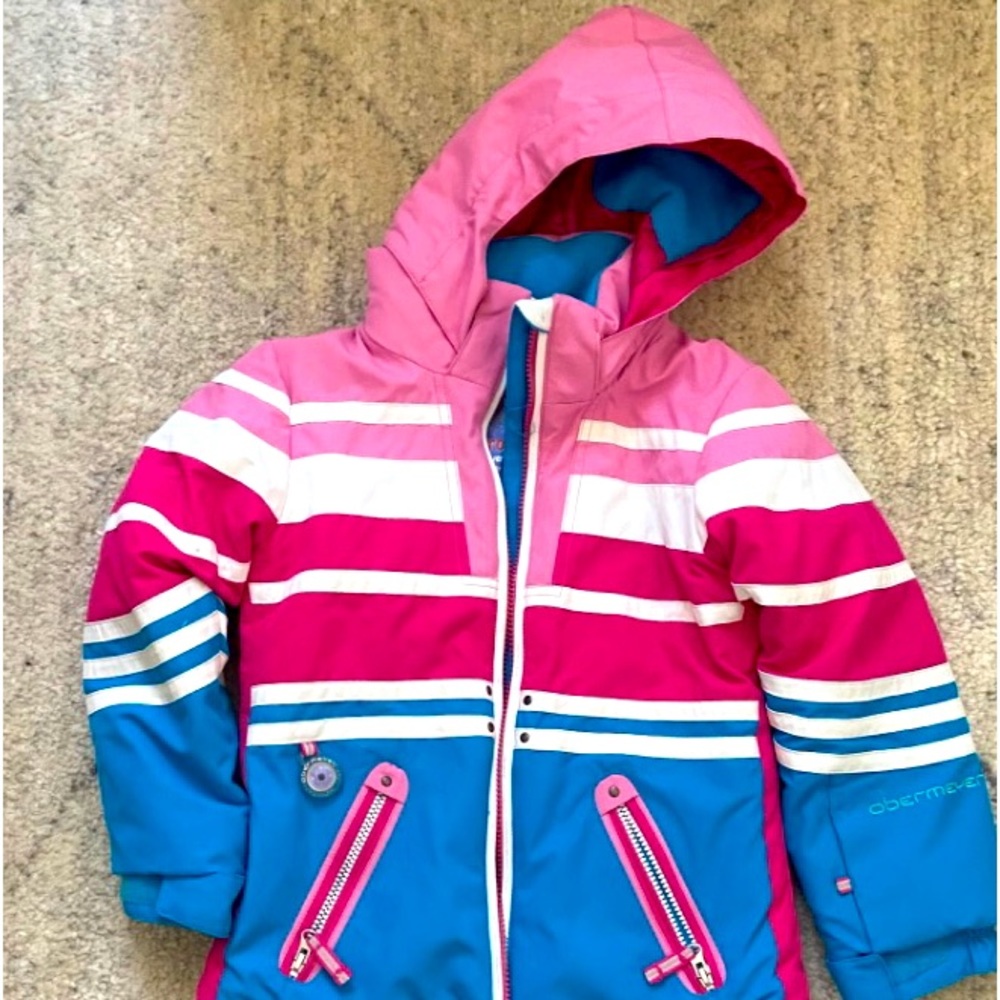 OBERMEYER girls ski coat size 6